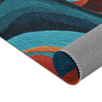 MCM  Abstract Swirl Area Rug