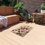 Japandi Cherry Blossom Outdoor Rug