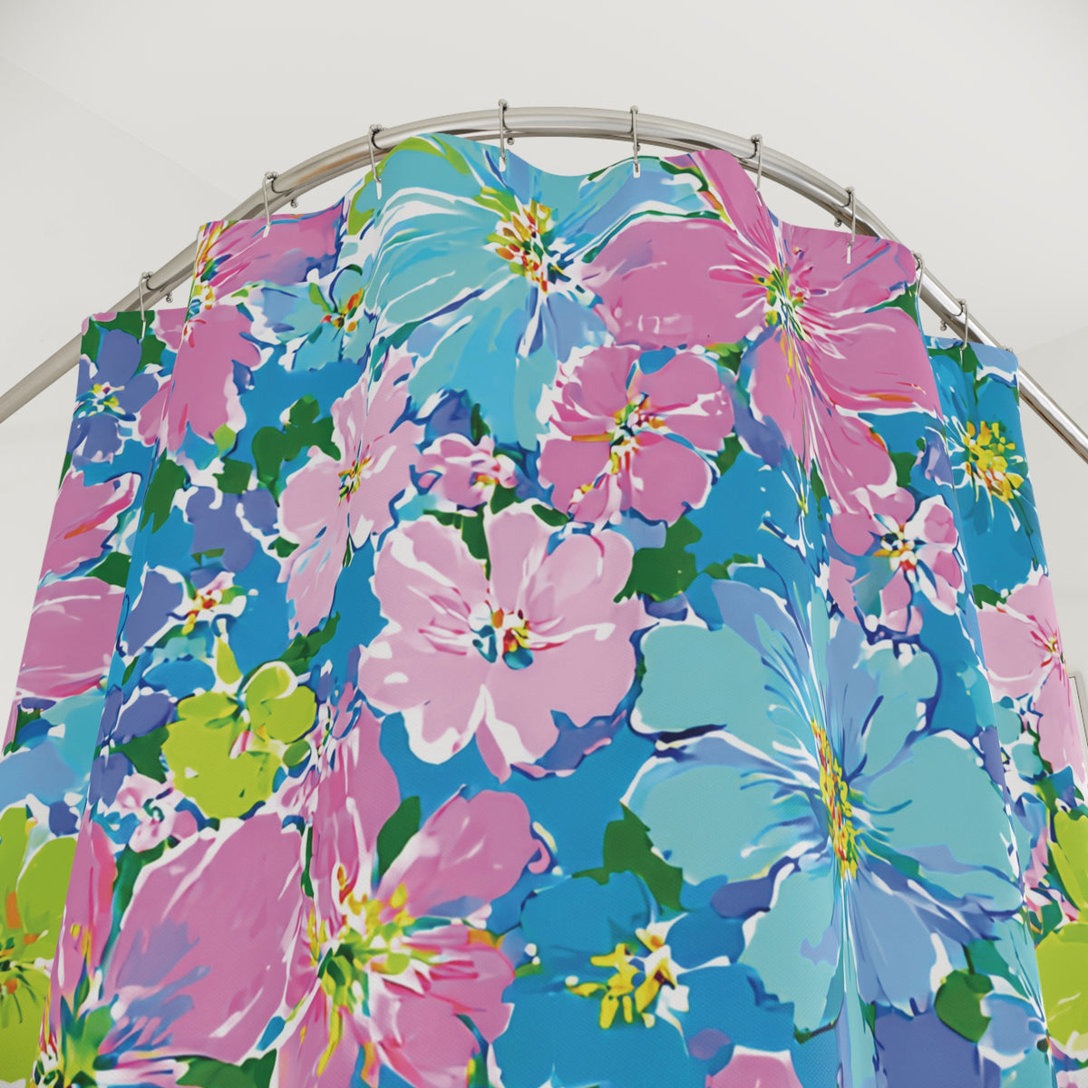 Floral Confetti Shower Curtain