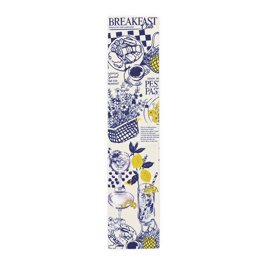 Italian Riviera Table Runner