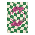 Pink Leopard Area Rug