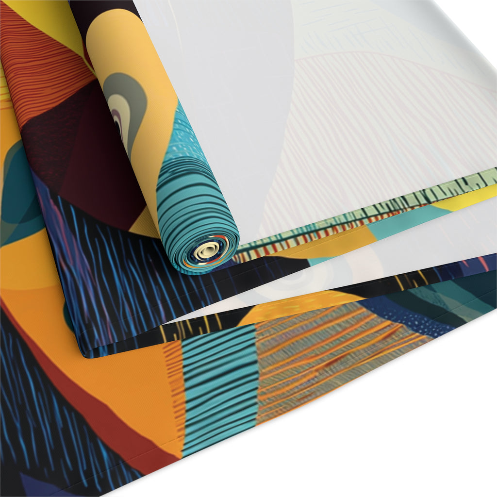 Abstract Fish Table Runner