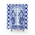 Blue Mermaid Shower Curtain