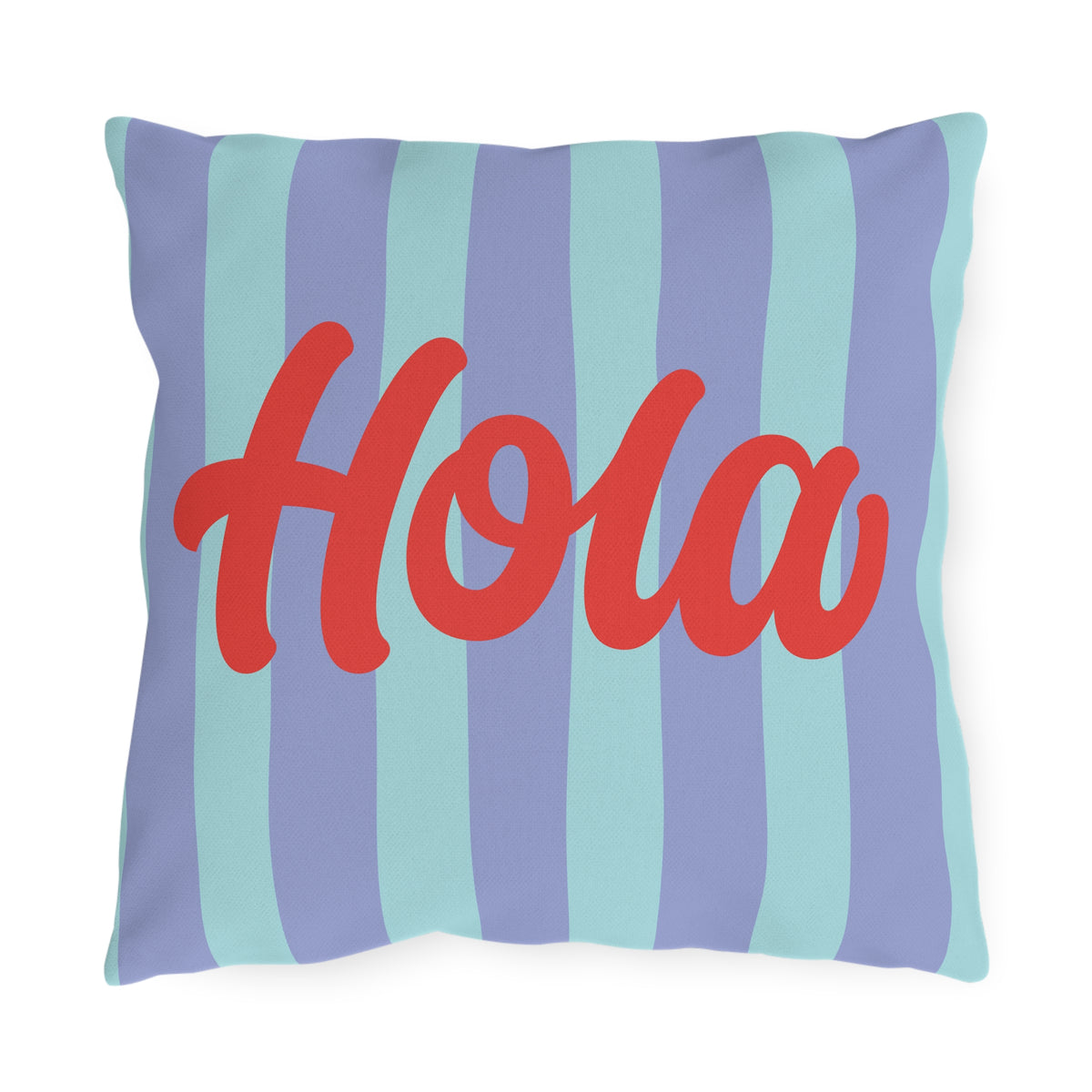 Coastal Cabana Stripes Outdoor Pillow