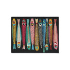 Quirky Sardine Fish Kitchen Mat