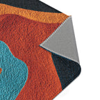 MCM  Abstract Swirl Area Rug
