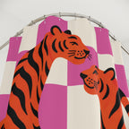 Whimsical Tiger Shower Curtain