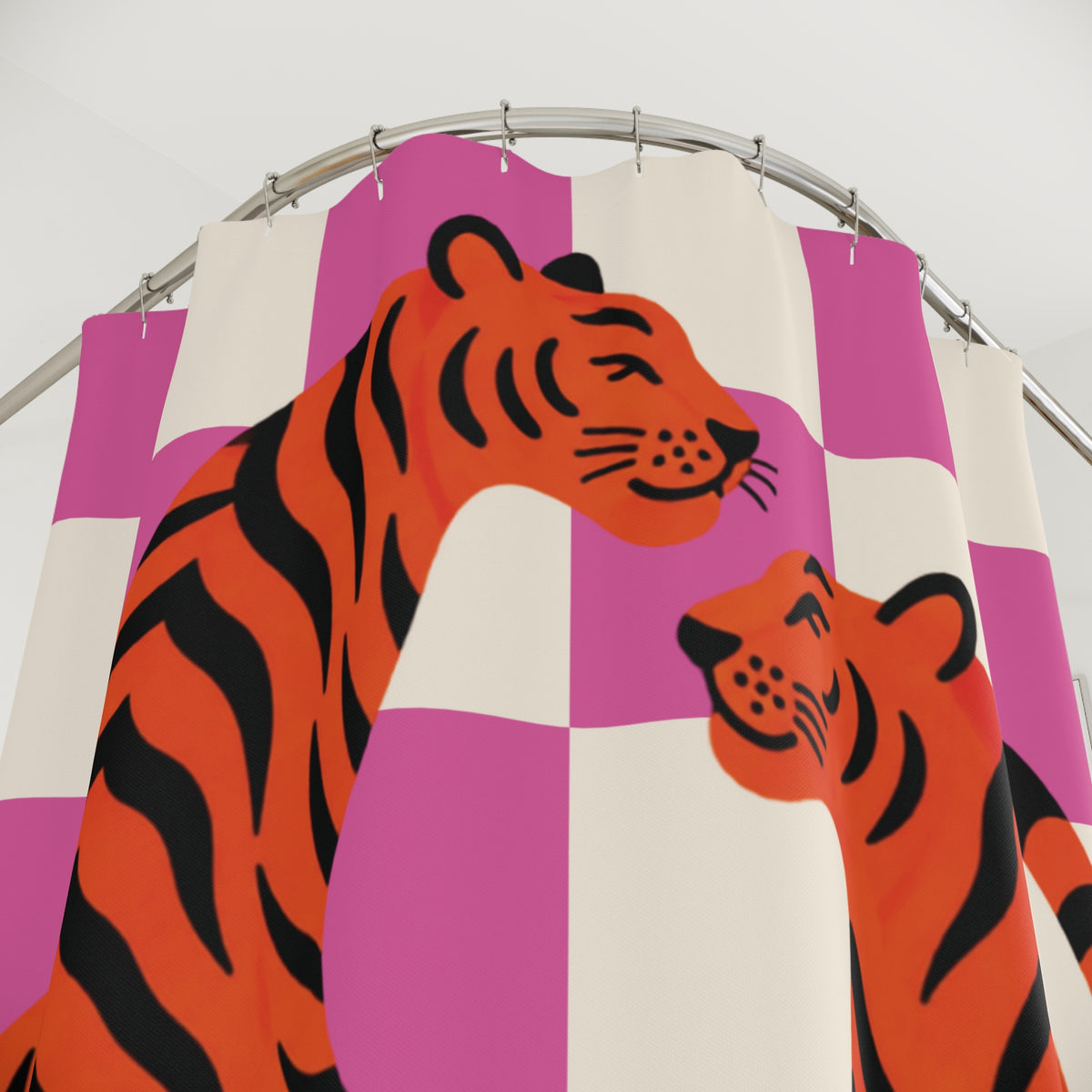 Whimsical Tiger Shower Curtain