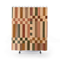 Block Print Shower Curtain