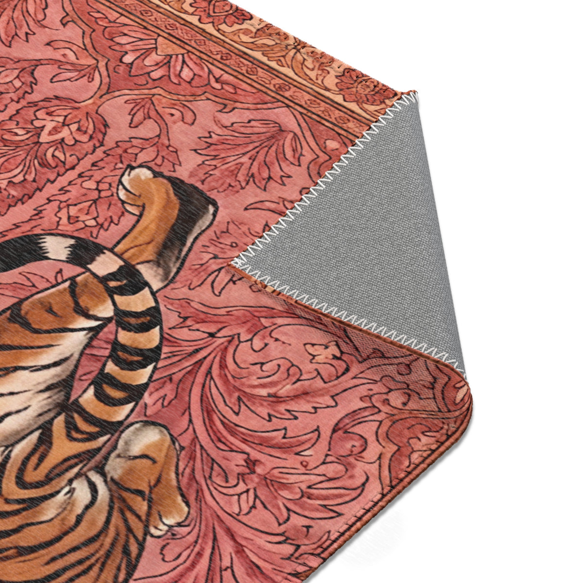 Pink Tiger Persian Style Rug