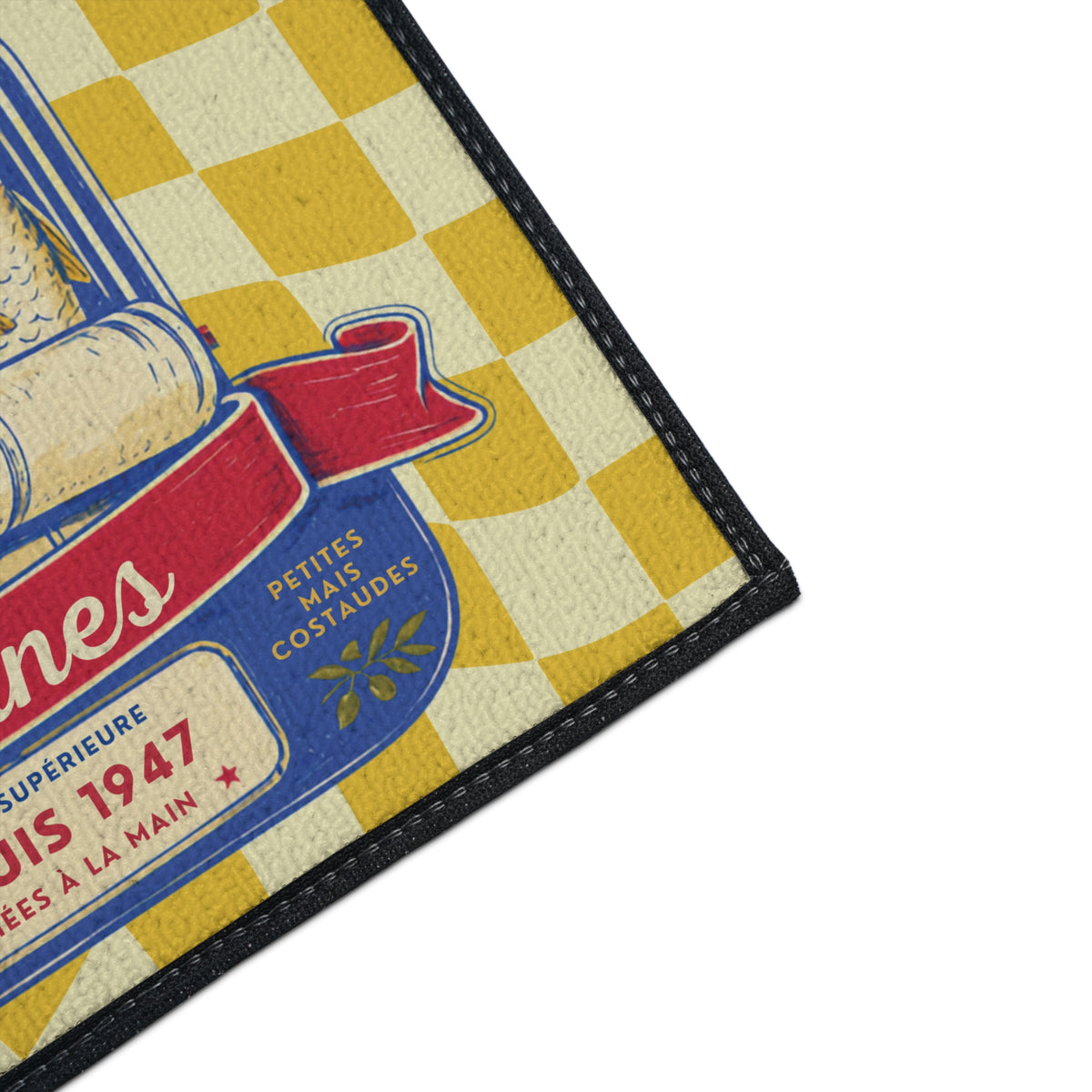 Coastal Sardine Kitchen Mat