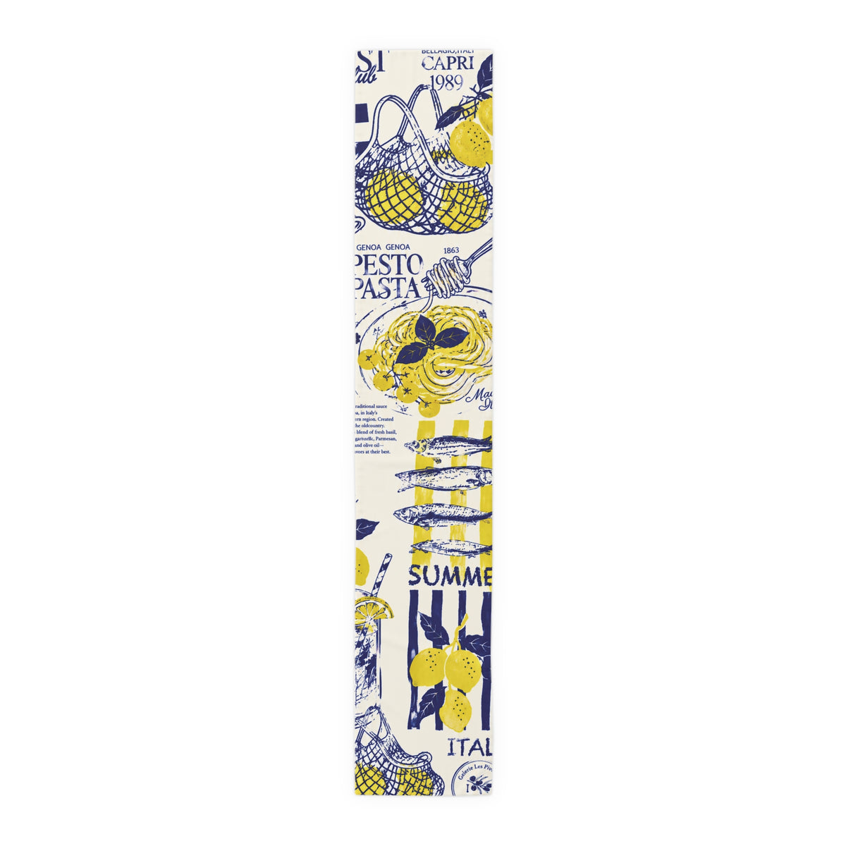 Italian Riviera Table Runner