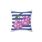 Disco Fruit Throw Pillow