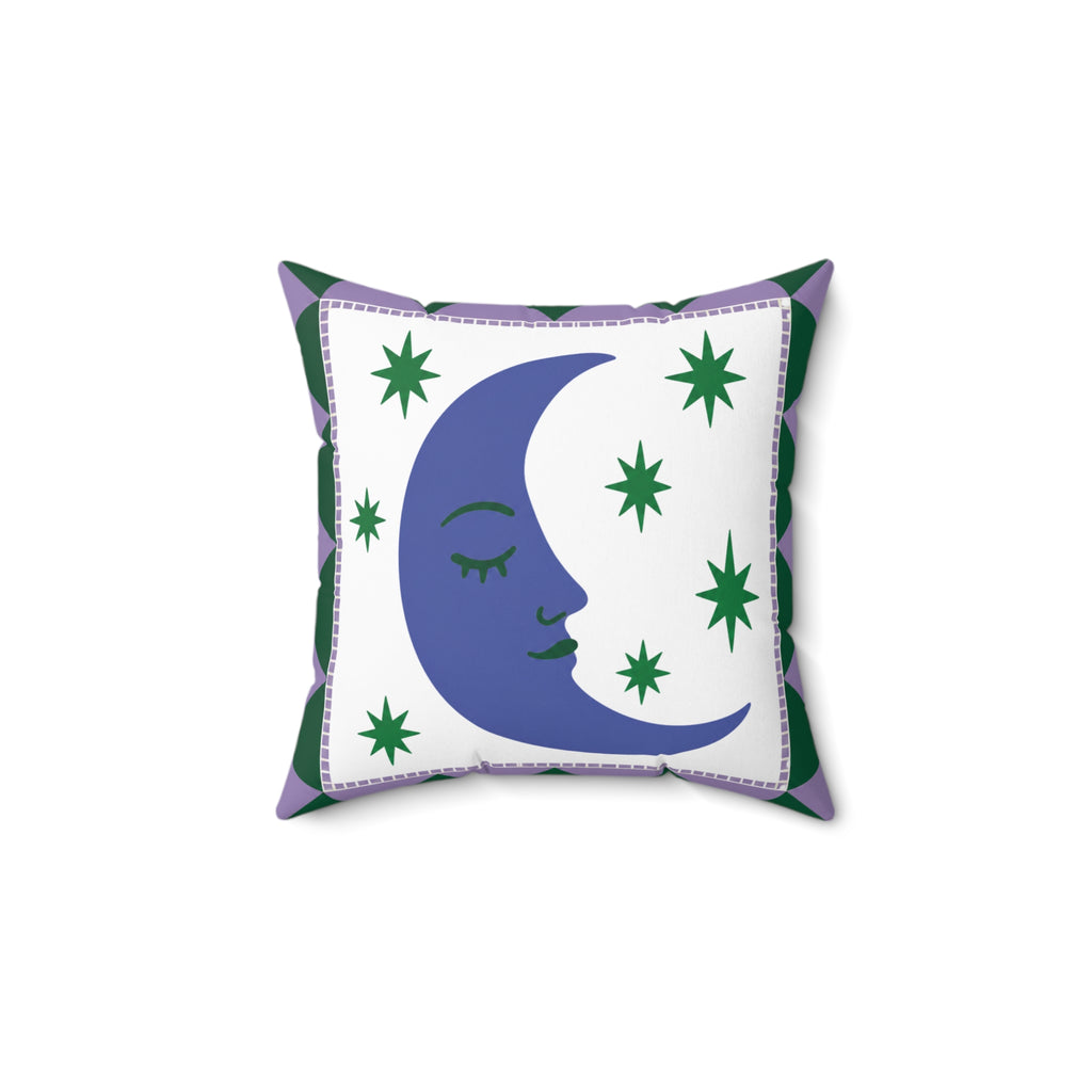 Mystic Sun & Moon Throw Pillow