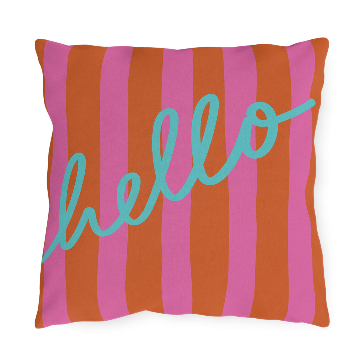 Coastal Cabana Stripes Outdoor Pillow