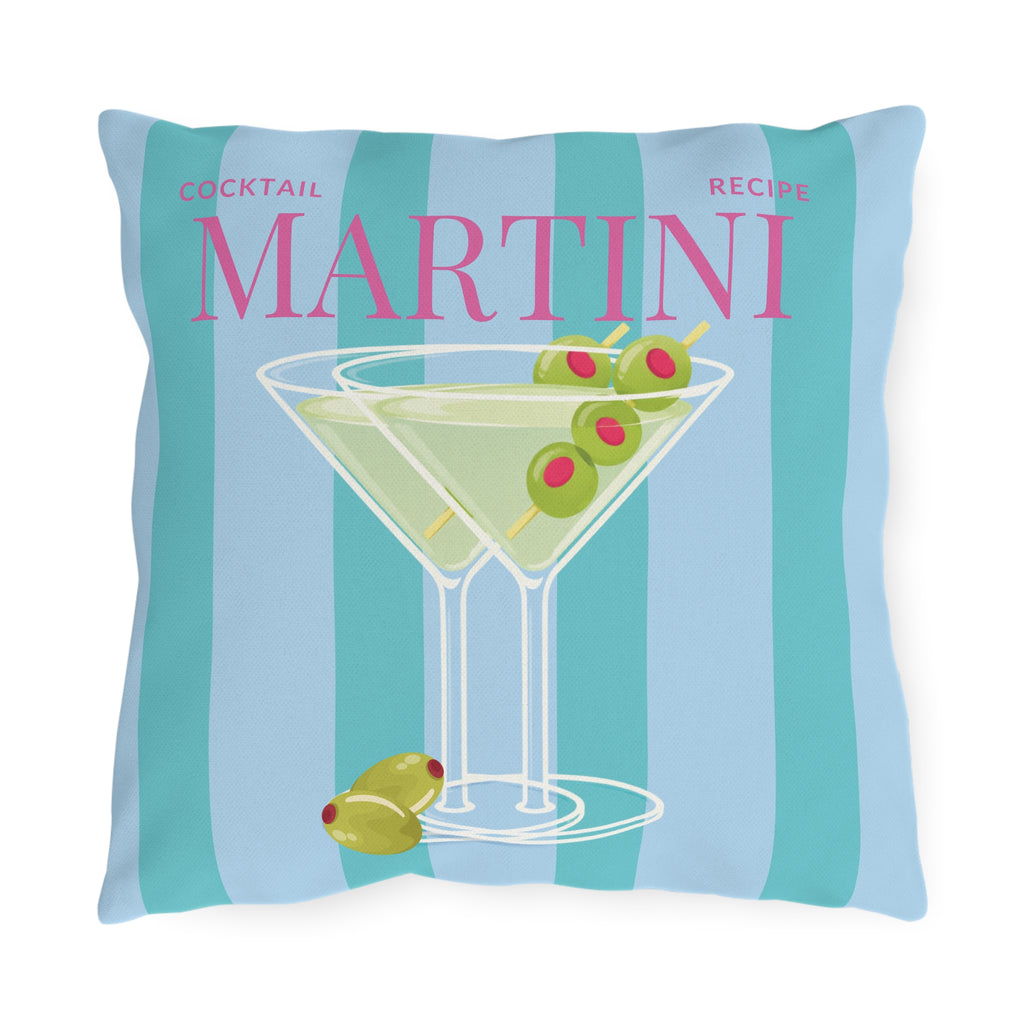 Classic Cocktail Outdoor Pillow