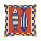 Mediterranean Market Outdoor Pillow