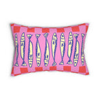 Sardine & Fish Lumbar Pillow
