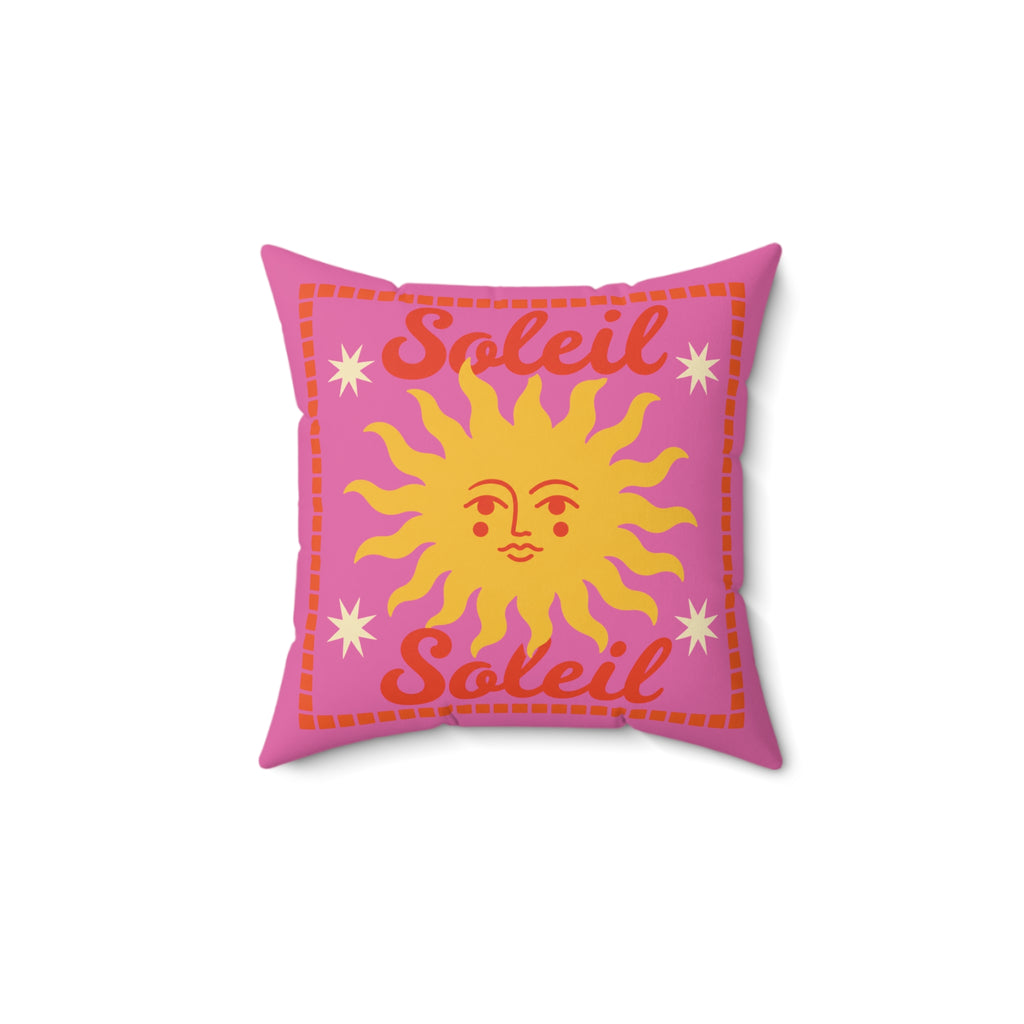 Mystic Sun & Moon Throw Pillow