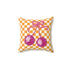 Disco Fruit Throw Pillow