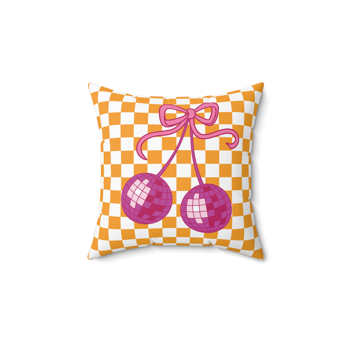 Disco Fruit Throw Pillow
