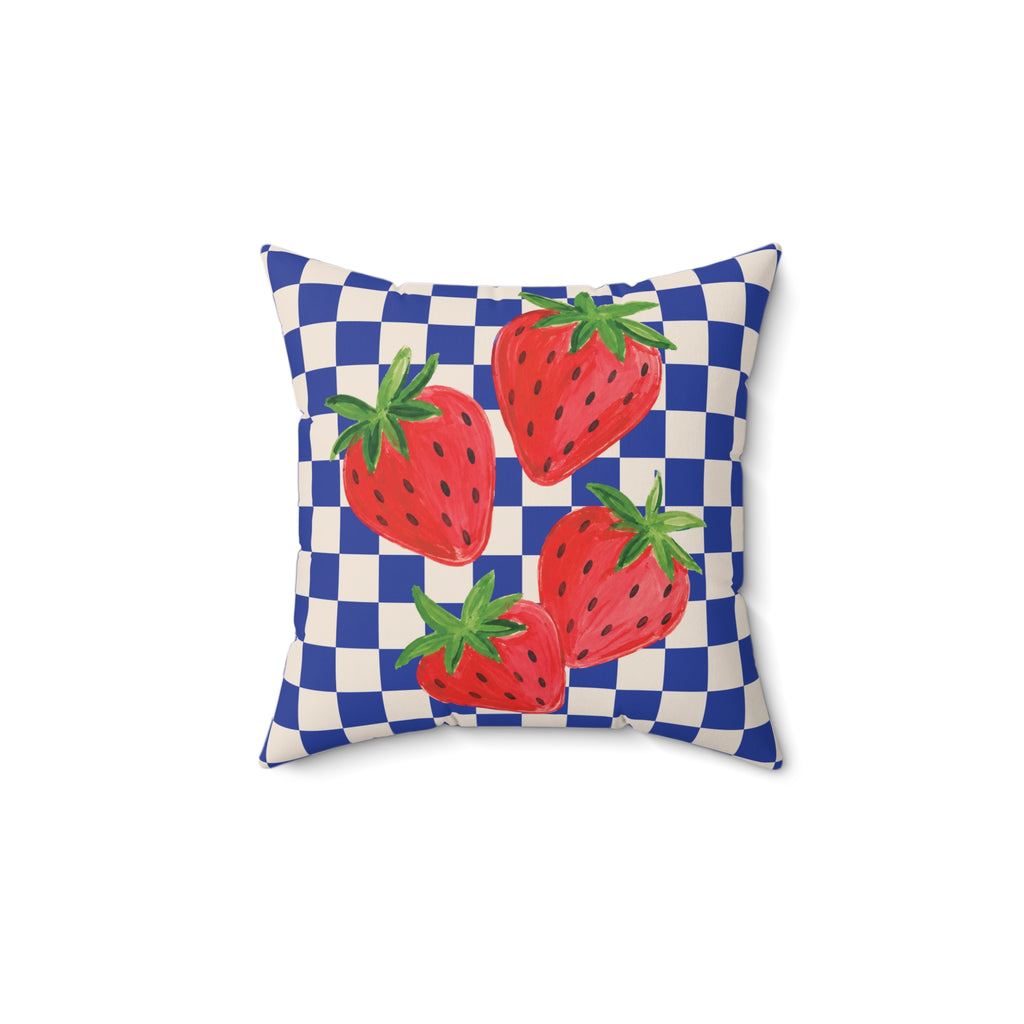 Mediterranean Summer Throw Pillow