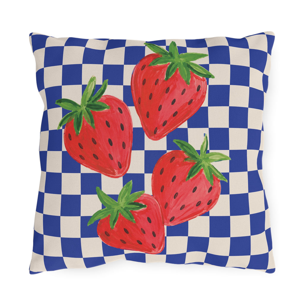 Mediterranean Summer Outdoor Pillow