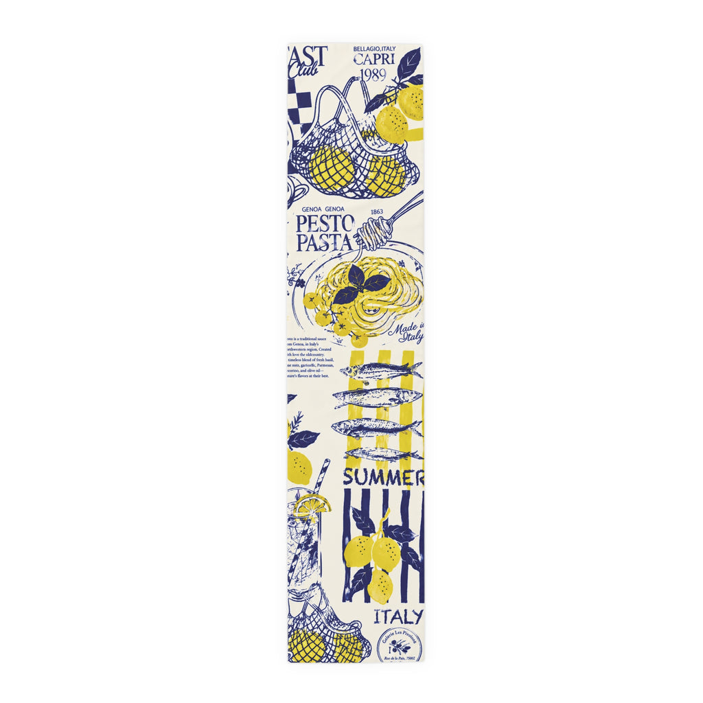 Italian Riviera Table Runner