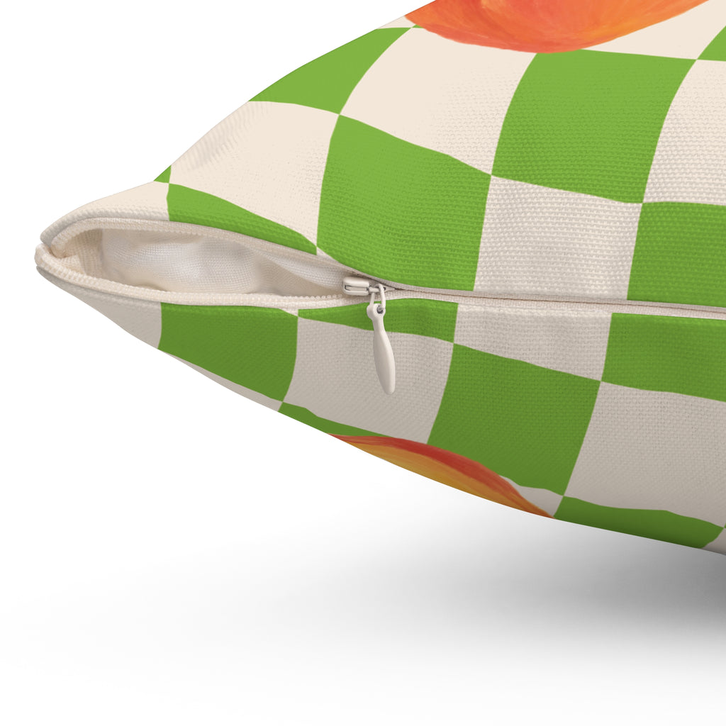 Mediterranean Summer Throw Pillow