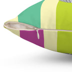 Disco Fruit Throw Pillow