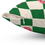 Folk Art Animal Throw Pillowcase