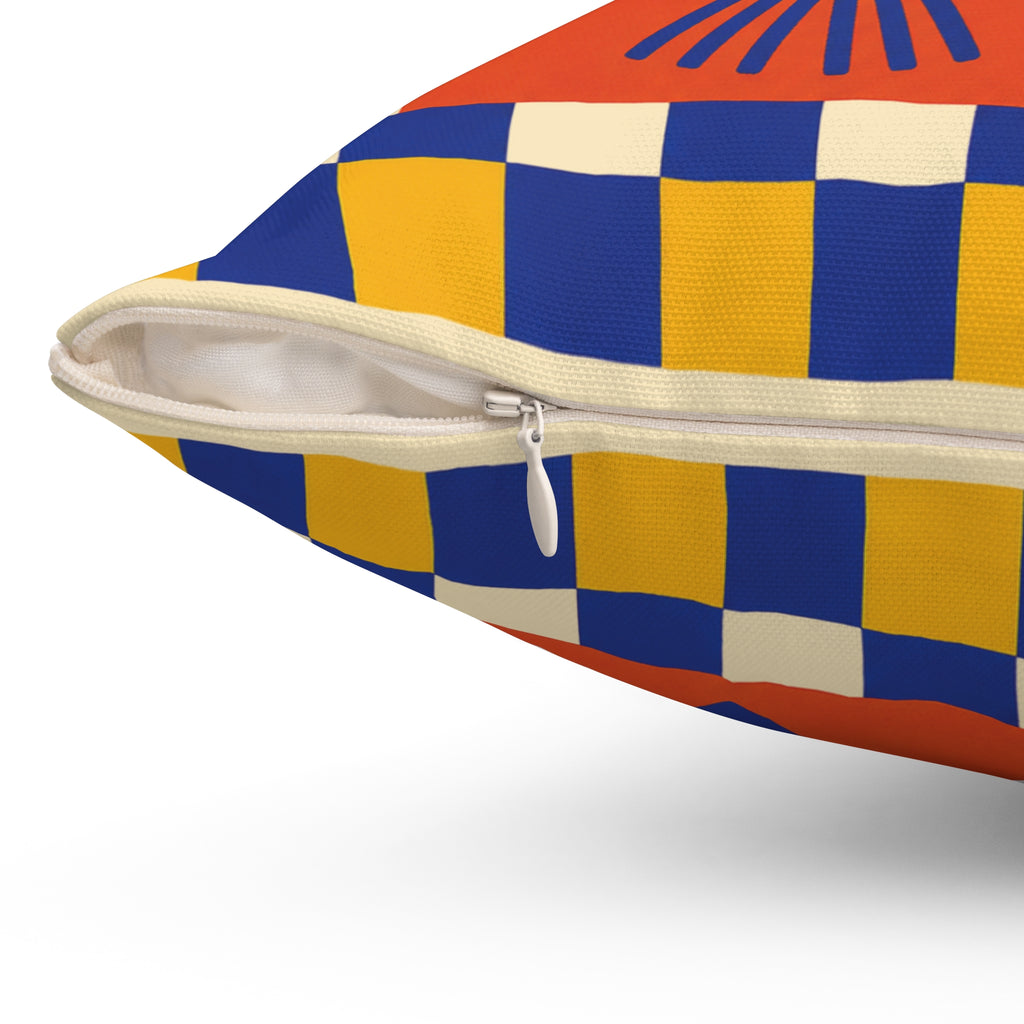 Mediterranean Market Throw Pillowcase