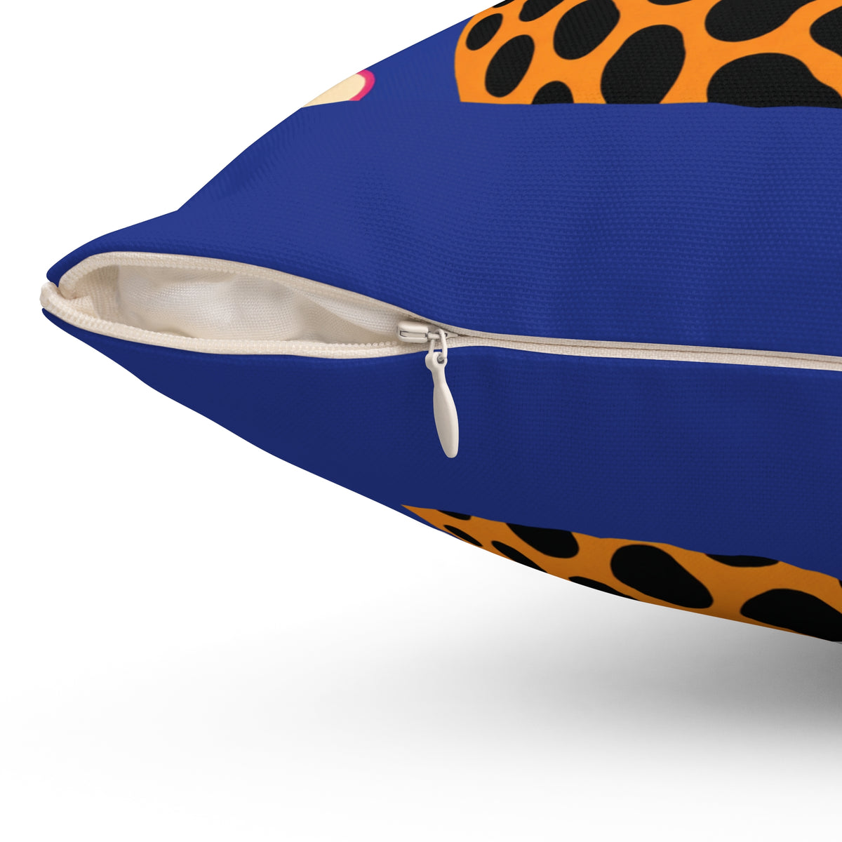 Folk Art Animal Throw Pillowcase
