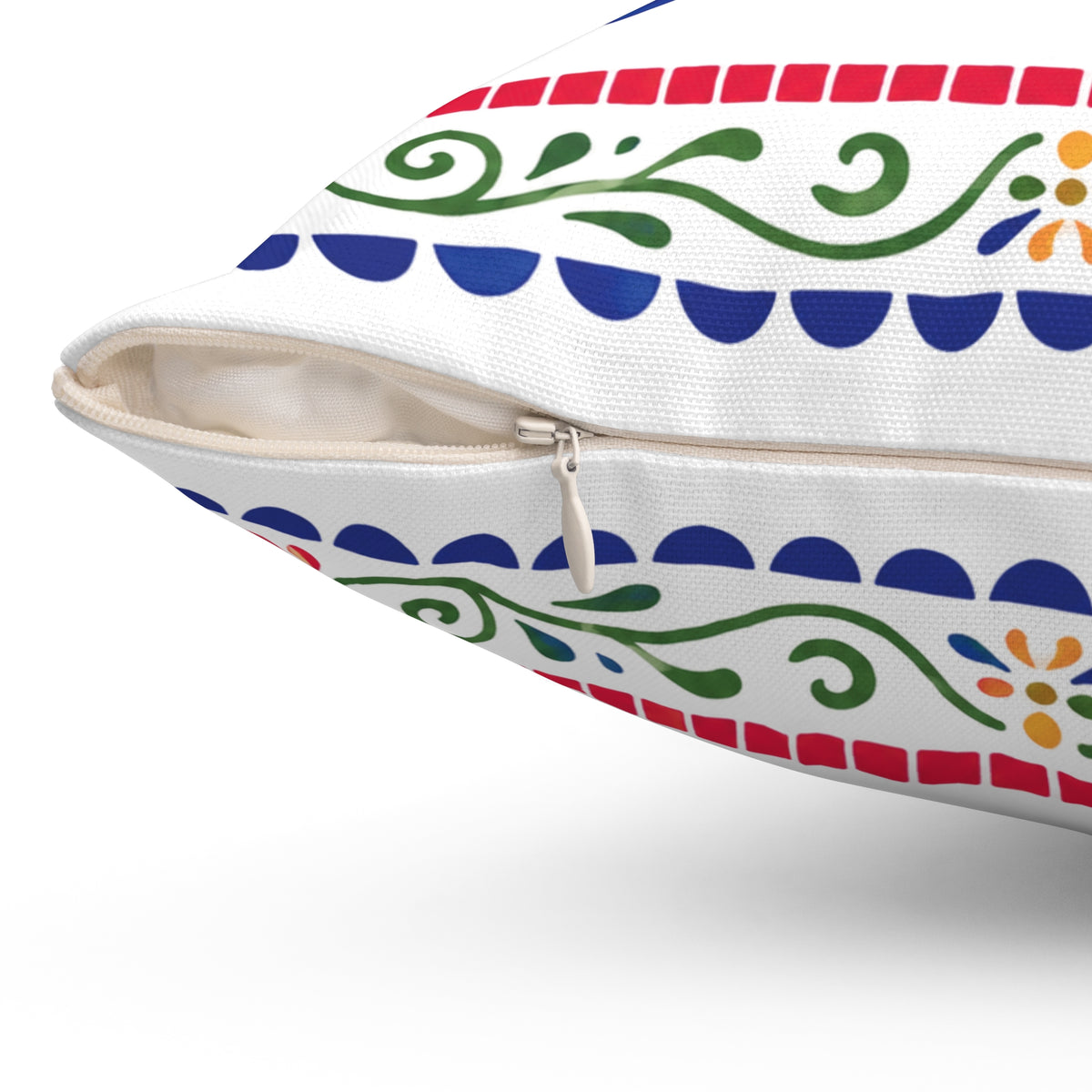 Mediterranean Market Throw Pillowcase