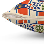 Mediterranean Market Throw Pillowcase