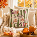 Dopamine Fall Throw Pillow