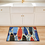 Retro Scandinavian Fish Mat