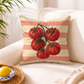 Mediterranean Summer Throw Pillow