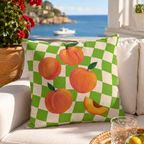 Mediterranean Summer Outdoor Pillow