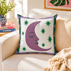 Mystic Sun & Moon Throw Pillow