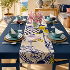 Italian Riviera Table Runner