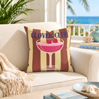 Classic Cocktail Throw Pillow
