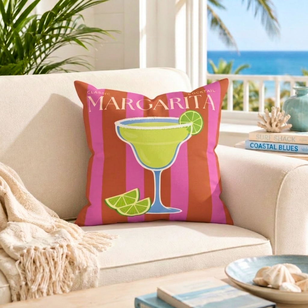 Classic Cocktail Throw Pillow