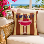 Classic Cocktail Outdoor Pillow