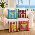 Classic Cocktail Throw Pillow